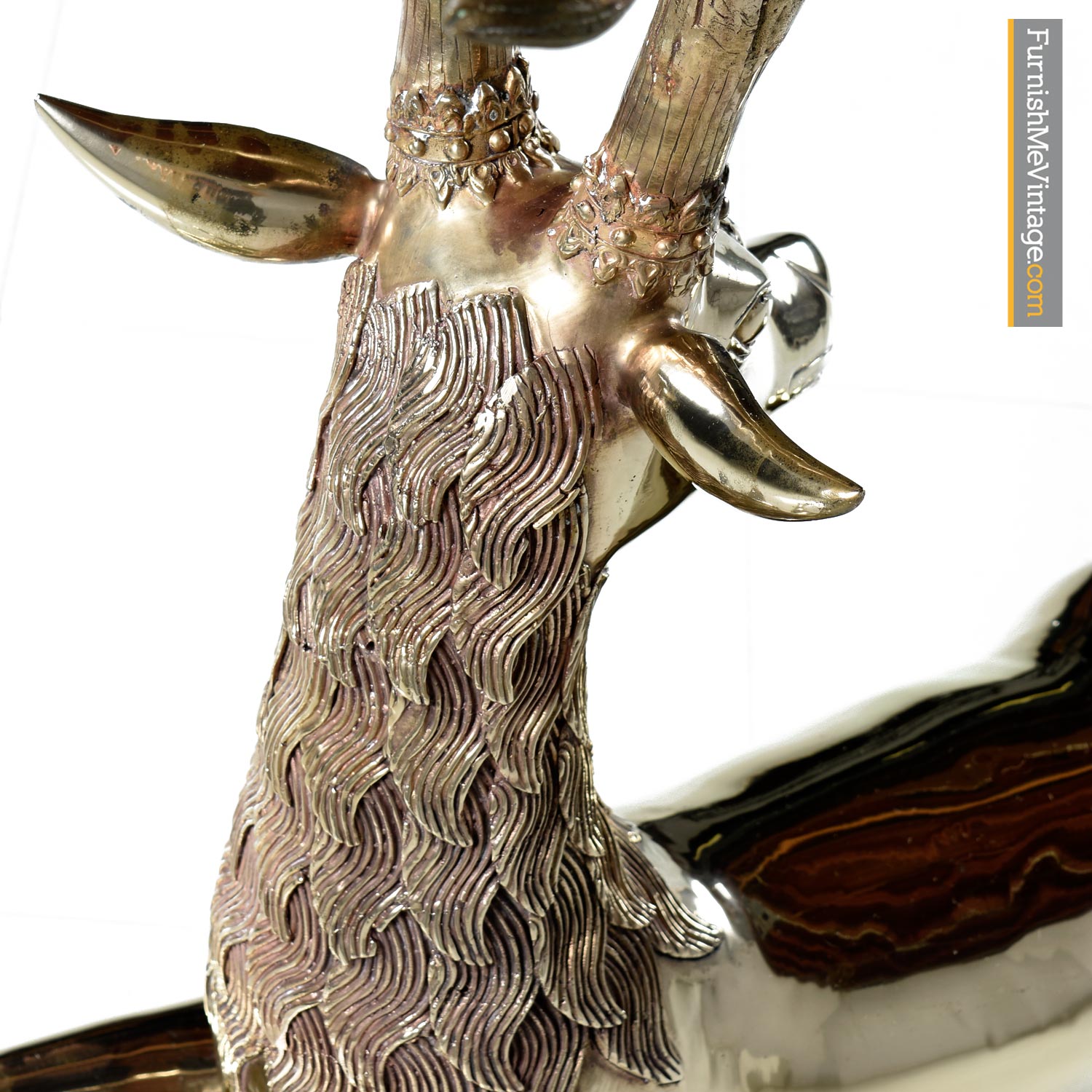 brass deer statue for sale