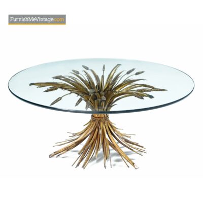 mid century Wheat Sheaf coffee table