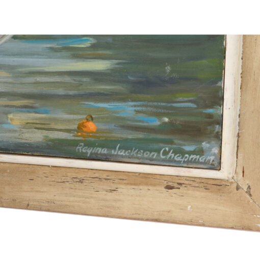 Driftwood painting frame