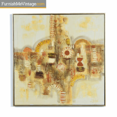 turner products yellow vintage painting