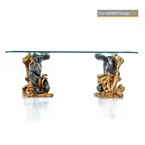blackamoor figure coffee table
