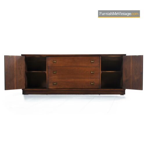 brasilia credenza walnut cabinet