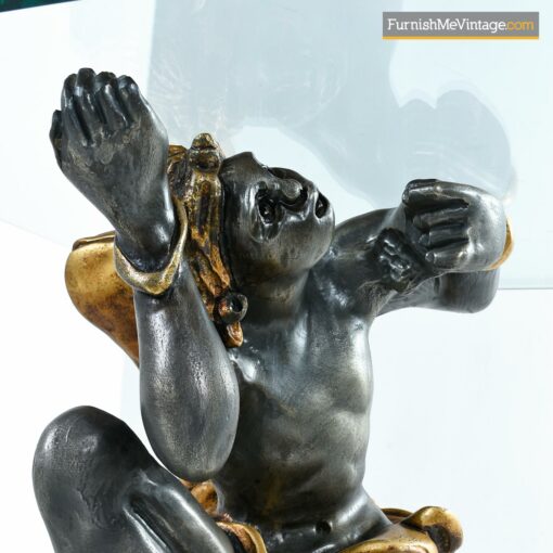 carved blackamoor figures table