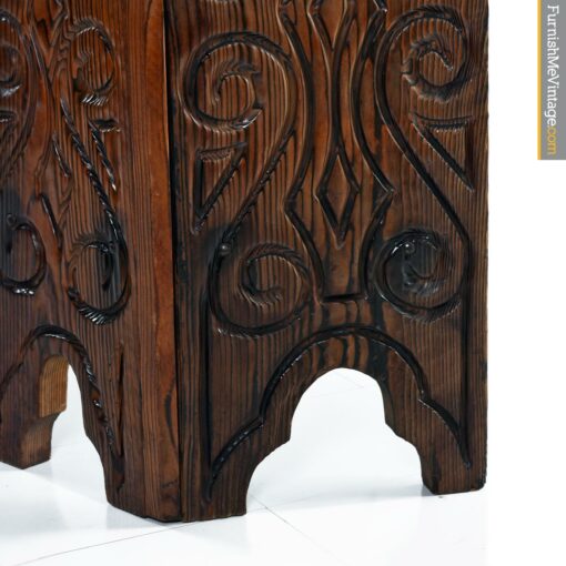carved tiki witco bar