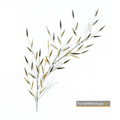 curtis jere leaf branch berries sculpture