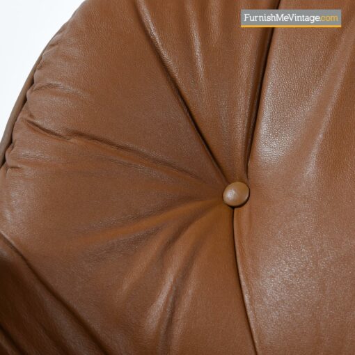 eames chair cognac leather