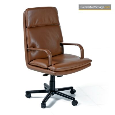leather office chair geiger attache