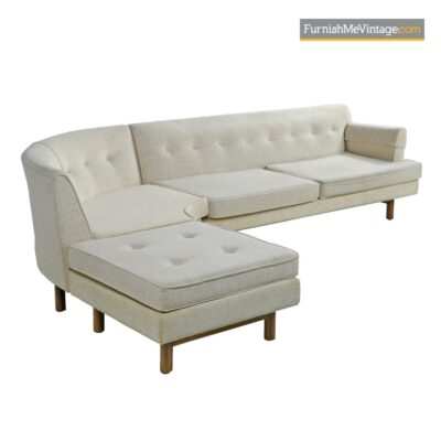 mid century tufted sofa sectional