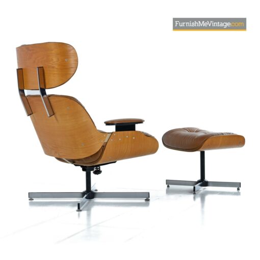 plycraft eames chair lounge ottoman