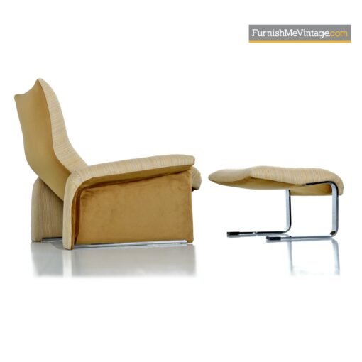 saporiti italia lounge chair ottoman