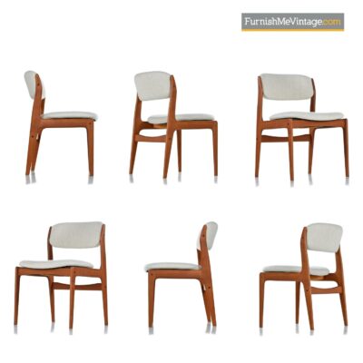 benny linden danish dining chairs
