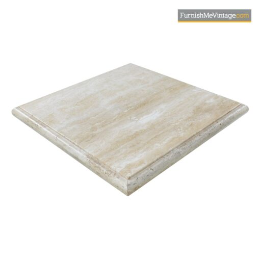 modern stone travertine coffee table