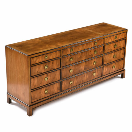 Vintage burl wood Drexel Avenues dresser