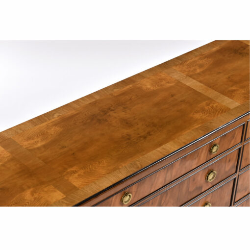 Refinished wood top on Drexel Avenues dresser