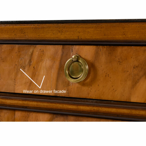 Scuffs on Drexel Avenues dresser drawer