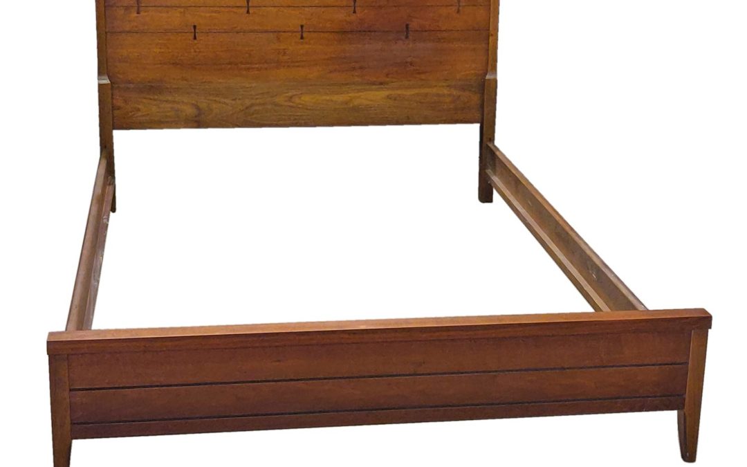 Lane Tuxedo Bow Tie Mid Century Modern Full Size Bed