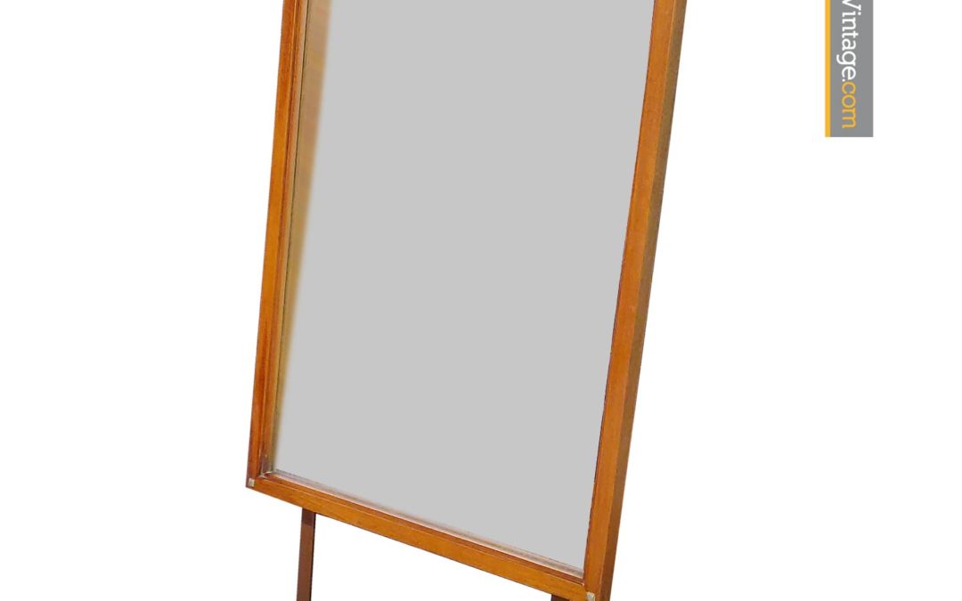 Mid Century Modern Lane Tuxedo Bow Tie Mirror