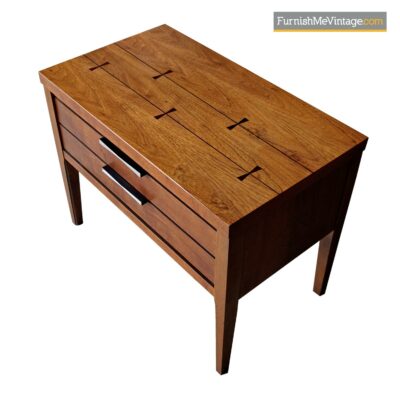 lane tuxedo nightstand end table