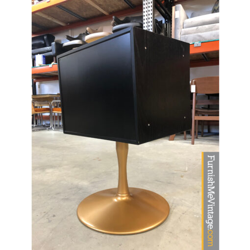 quadraspire black record cabinet