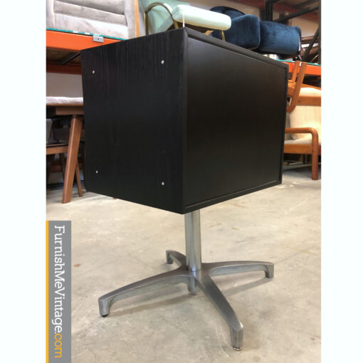 mid-century modern quadraspire record cabinet