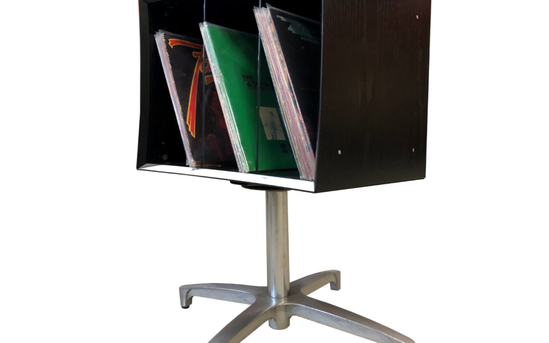 Quadraspire Record Storage Cabinet on Four Star Base