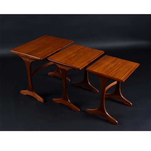 G Plan Danish Modern Teak Nesting Tables