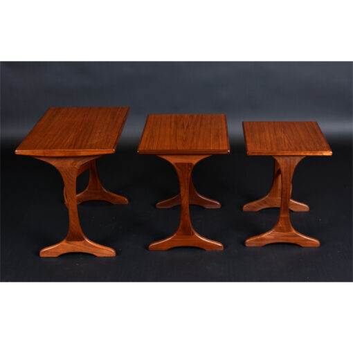 G Plan Danish Modern Teak Nesting Tables