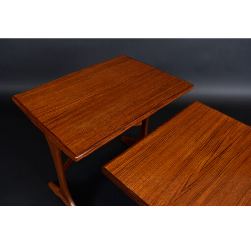 G Plan Danish Modern Teak Nesting Tables