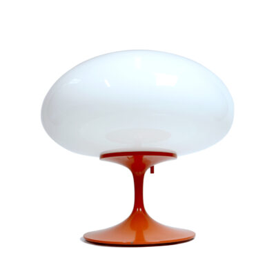 Bill Curry A3 Stemlite Mushroom Lamp Orange
