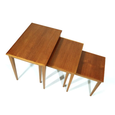 Vintage Mid-Century Modern Danish teak nesting tables