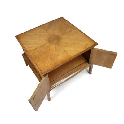 Thomasville Horizon Mid-century modern end table cabinet