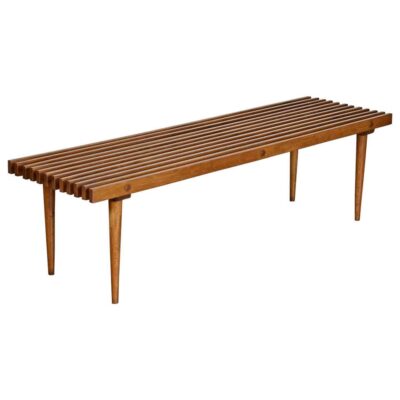 slat bench coffee table