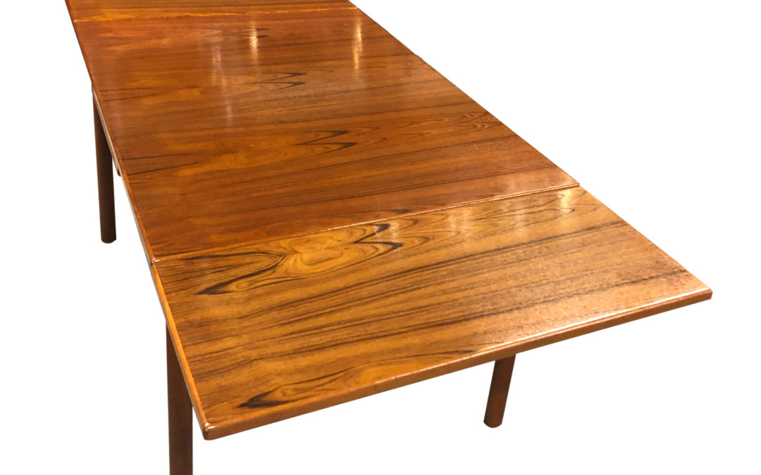 Dixie Teak Expanding Draw Leaf Petite Dining Table