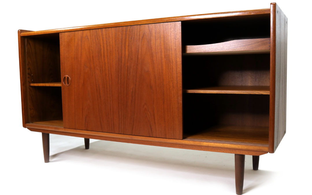 Refinished Vintage Jydsk Mobelindustri Danish Teak Credenza