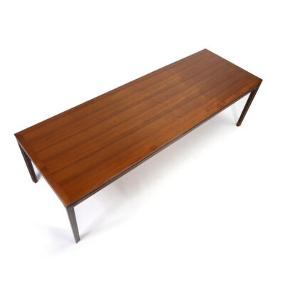 Rectangular Danish teak coffee table