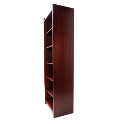 Danish rosewood narrow bookcase