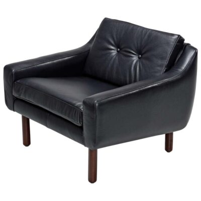 Borge Mogensen Leather Danish chair