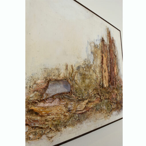 Irma Baker Mixed Media Landscape Earthen Painting