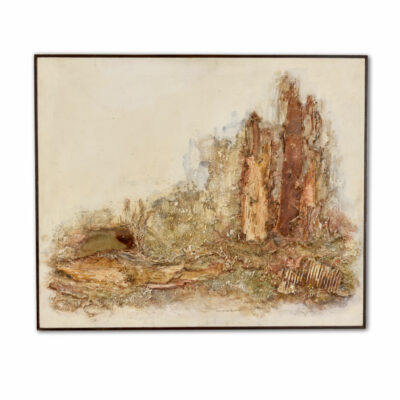 Irma Baker Mixed Media Landscape Earthen Painting