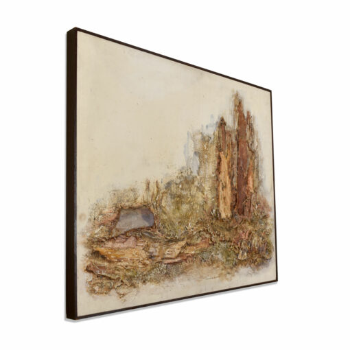 Irma Baker Mixed Media Landscape Earthen Painting