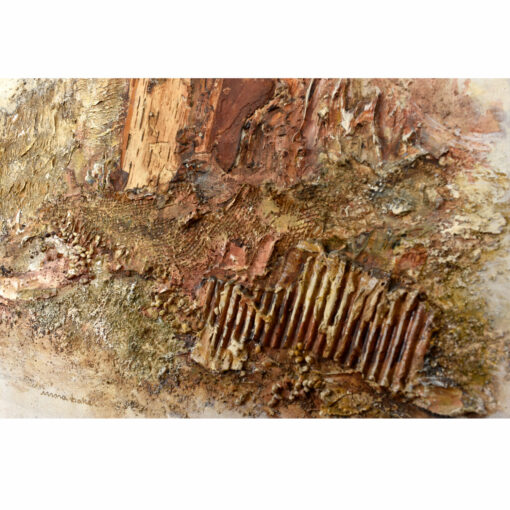 Irma Baker Mixed Media Landscape Earthen Painting