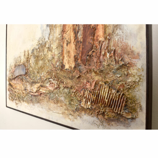 Irma Baker Mixed Media Landscape Earthen Painting