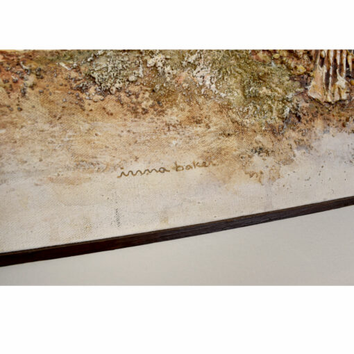 Irma Baker Mixed Media Landscape Earthen Painting
