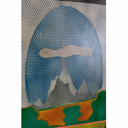 Mario Padovan Paeaggio Op Art Painting