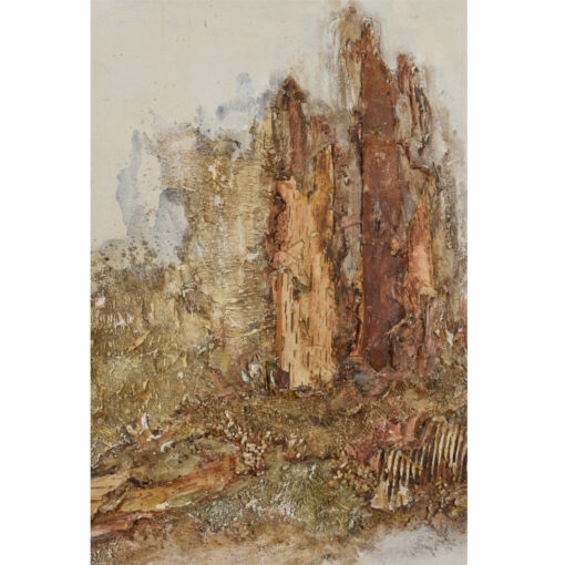 Irma Baker Mixed Media Landscape Earthen Painting