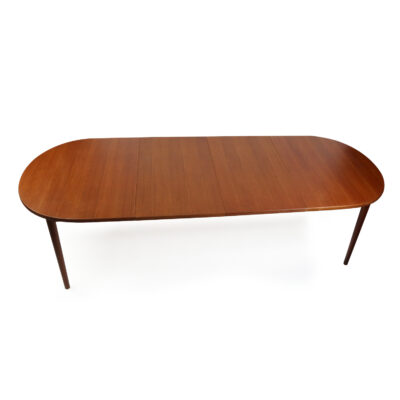 Nils Jonsson for Troeds Vintage Expanding Oval Teak Dining Table