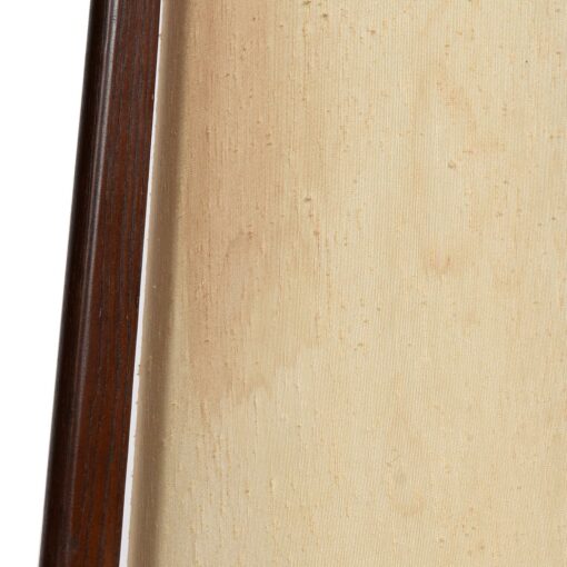 Mid Century Modern Modeline Cone Shaped Walnut Table Lamps