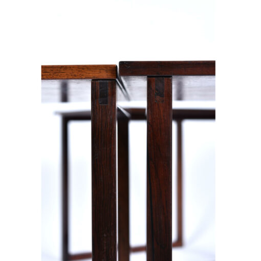 Kai Kristiansen cube rosewood nesting tables