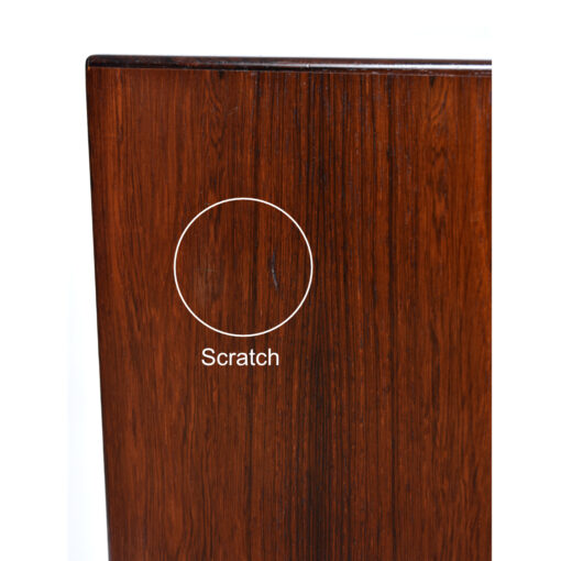 Danish rosewood bookcase or TV stand long and low