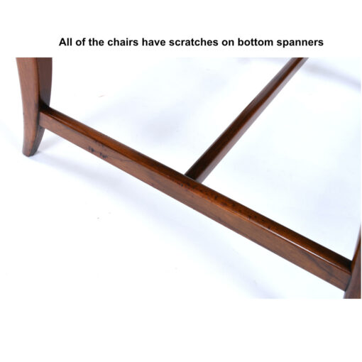 Scratches on bottom rung